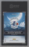  Muggsy Bogues from the 2024-25 Panini Origins set featuring a Opal parallel graded by SGC and given an overall grade of 9.