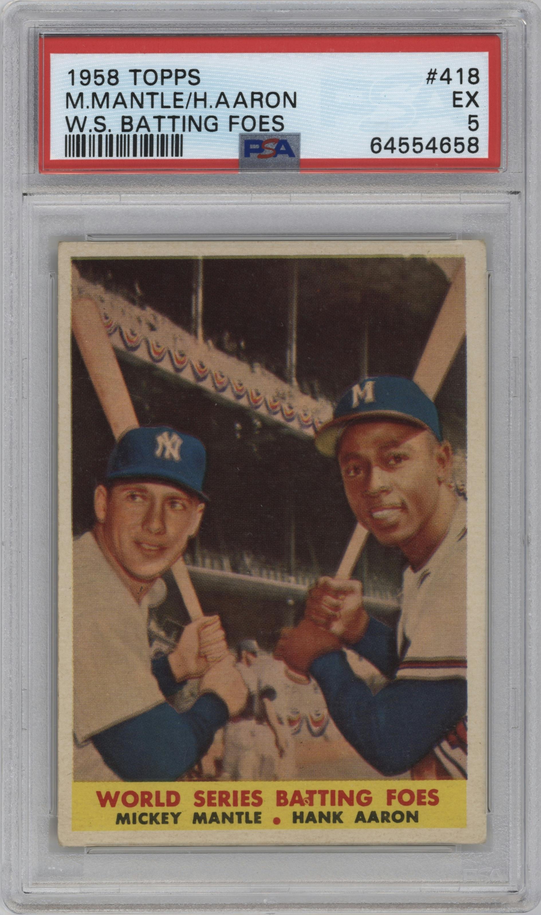 Mickey Mantle/Hank Aaron