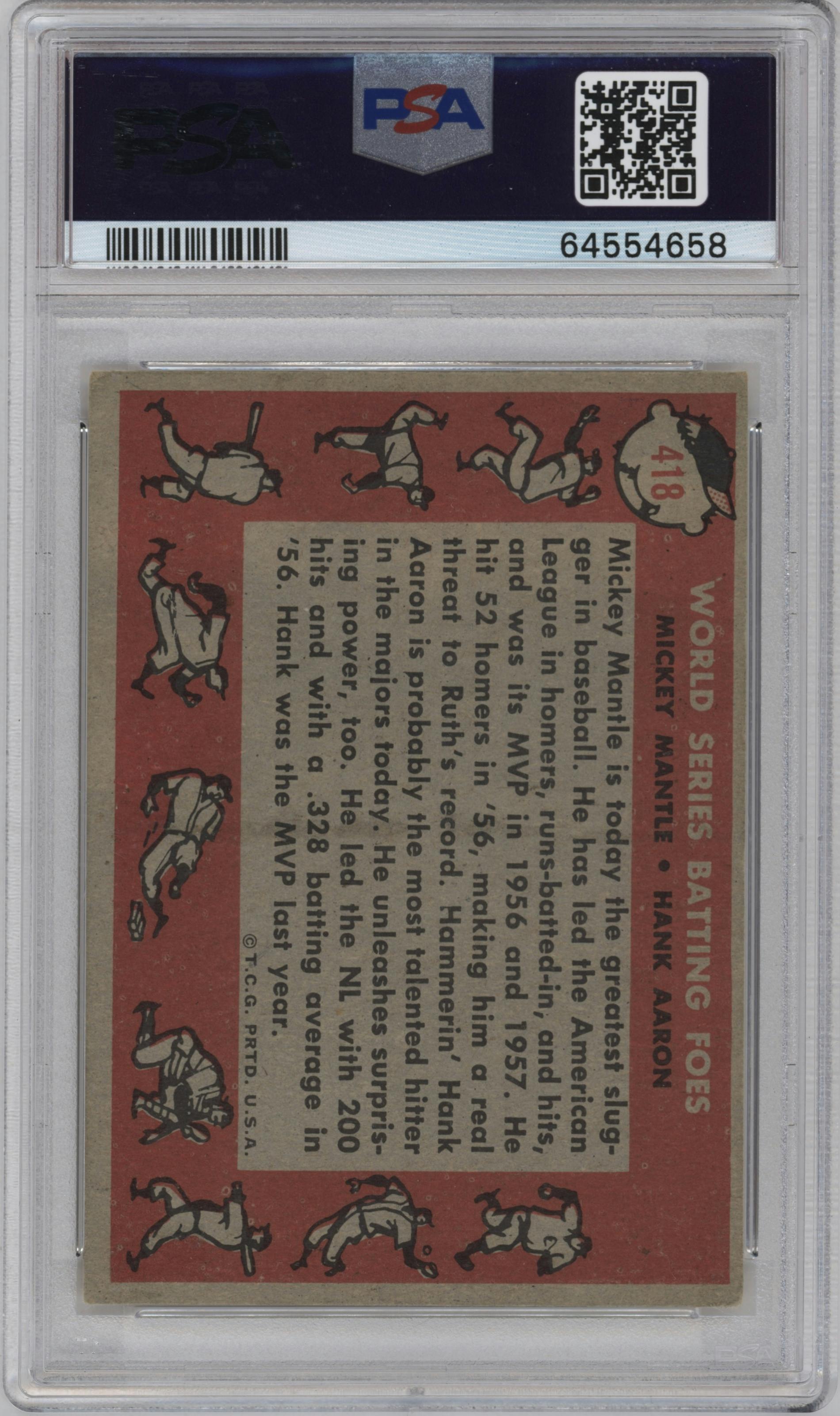 Mickey Mantle/Hank Aaron