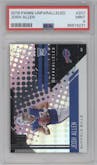 Josh Allen from the 2018 Panini Unparalleled set graded by PSA and given an overall grade of 9.