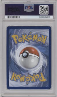 Machamp V from the 2022 Pokemon SWSH set graded by PSA and given an overall grade of 10.