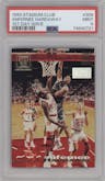 Anfernee Hardaway from the 1993-94 Topps Stadium Club set graded by PSA and given an overall grade of 9.