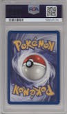 Dark Jolteon from the 2000 Pokemon set graded by PSA and given an overall grade of 8.