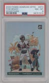 Tom Brady from the 2020 Panini Donruss Optic set graded by PSA and given an overall grade of 8.
