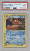 Kingler from the 2002 Pokemon E-CARD set graded by PSA and given an overall grade of 9.