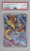 Zeraora from the 2024 Pokemon SV set graded by PSA and given an overall grade of 10.