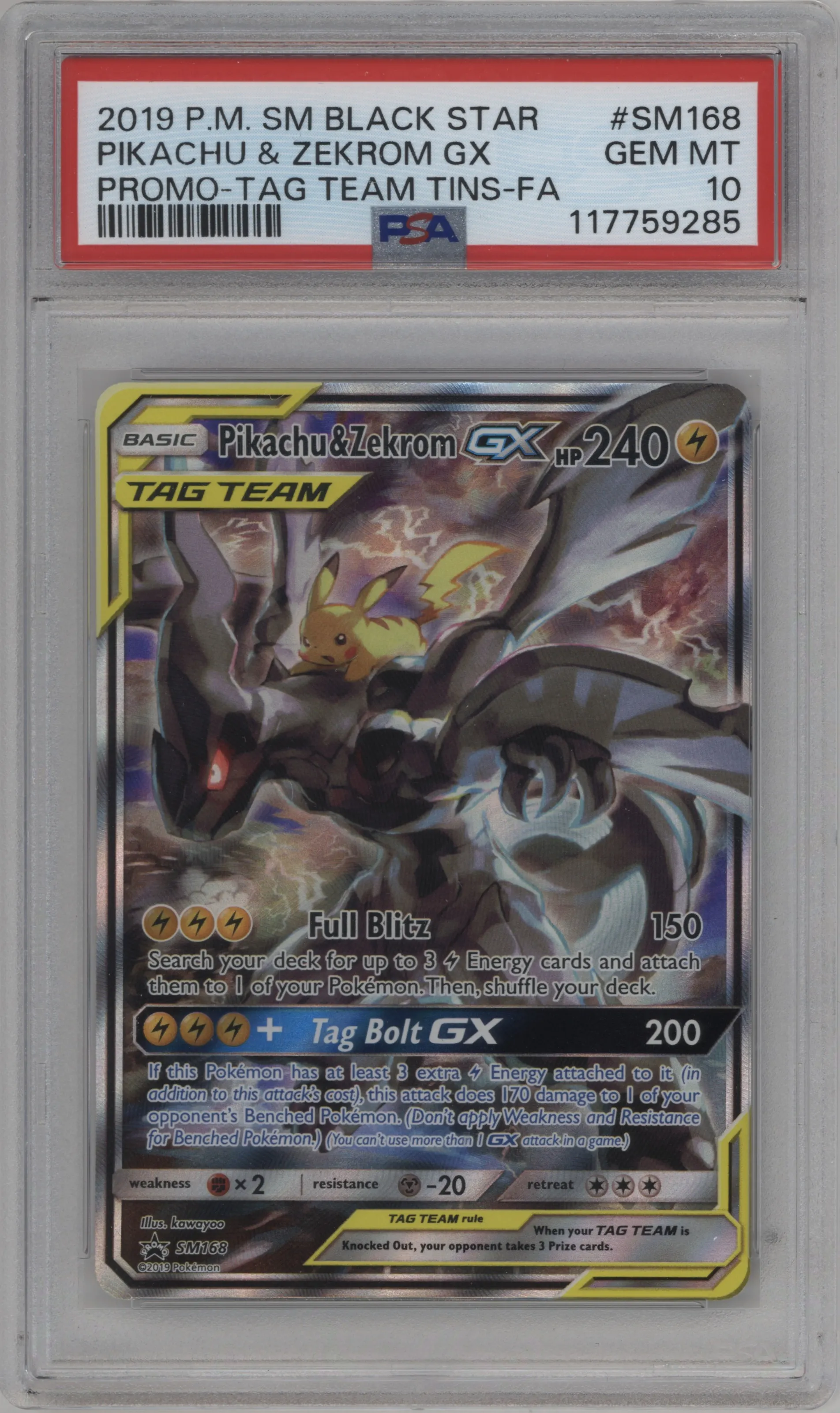 Pikachu/Zekrom GX