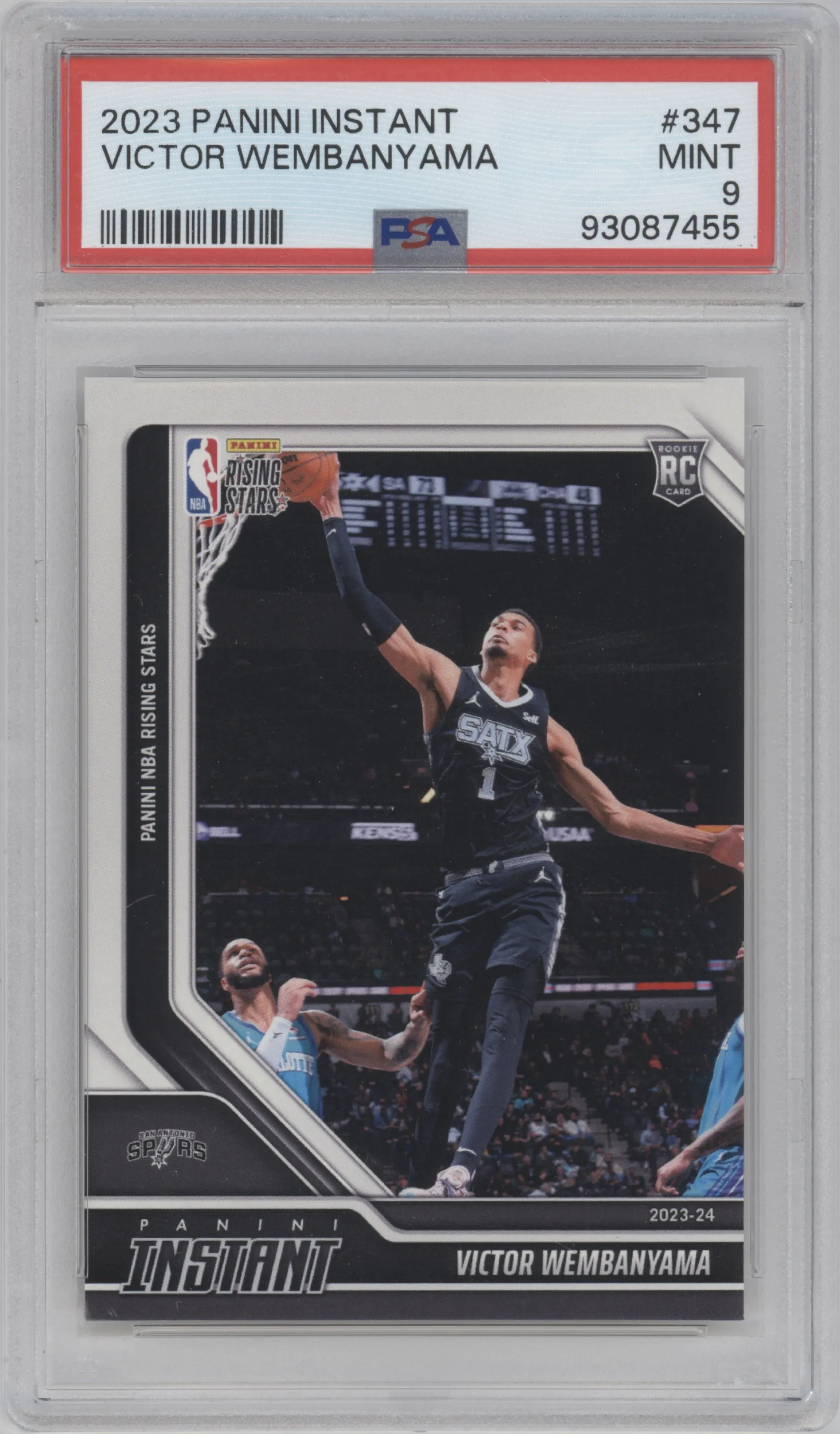 2023 Panini Instant NBA Victor Wembanyama PSA 9