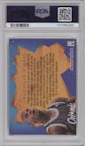 Shaquille O'Neal from the 1993-94 Fleer Ultra set graded by PSA and given an overall grade of 9.