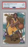Chris Paul from the 2005-06 Upper Deck Slam set graded by PSA and given an overall grade of 9.