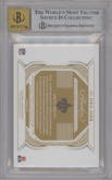 Drew Brees from the 2023 Panini Flawless set featuring a Ruby parallel graded by Beckett and given an overall grade of 9.