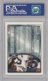 Randy Moss from the 1998 Bowman set graded by PSA and given an overall grade of 10.