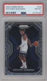 Anthony Edwards from the 2020-21 Panini Prizm set graded by PSA and given an overall grade of 8.