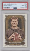Drake Maye from the 2024 Topps Allen & Ginter set graded by PSA and given an overall grade of 10.