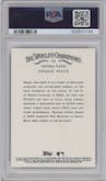Drake Maye from the 2024 Topps Allen & Ginter set graded by PSA and given an overall grade of 10.