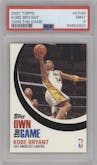 Kobe Bryant  from the 2007-08 Topps set graded by PSA and given an overall grade of 9.
