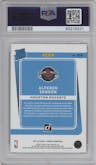 Alperen Sengun from the 2021-22 Panini Donruss set featuring a Choice Blue parallel graded by PSA and given an overall grade of 10.