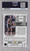 Jeremy Sochan from the 2022-23 Panini Contenders set graded by PSA and given an overall grade of 9.