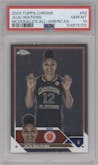 Juju Watkins from the 2023 Topps Chrome McDonald's All American set graded by PSA and given an overall grade of 10.
