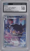 Banette from the 2021 Pokemon SWSH JPN set graded by CSG and given an overall grade of 10.
