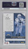 Justin Herbert  from the 2020 Panini Absolute set graded by PSA and given an overall grade of 10.