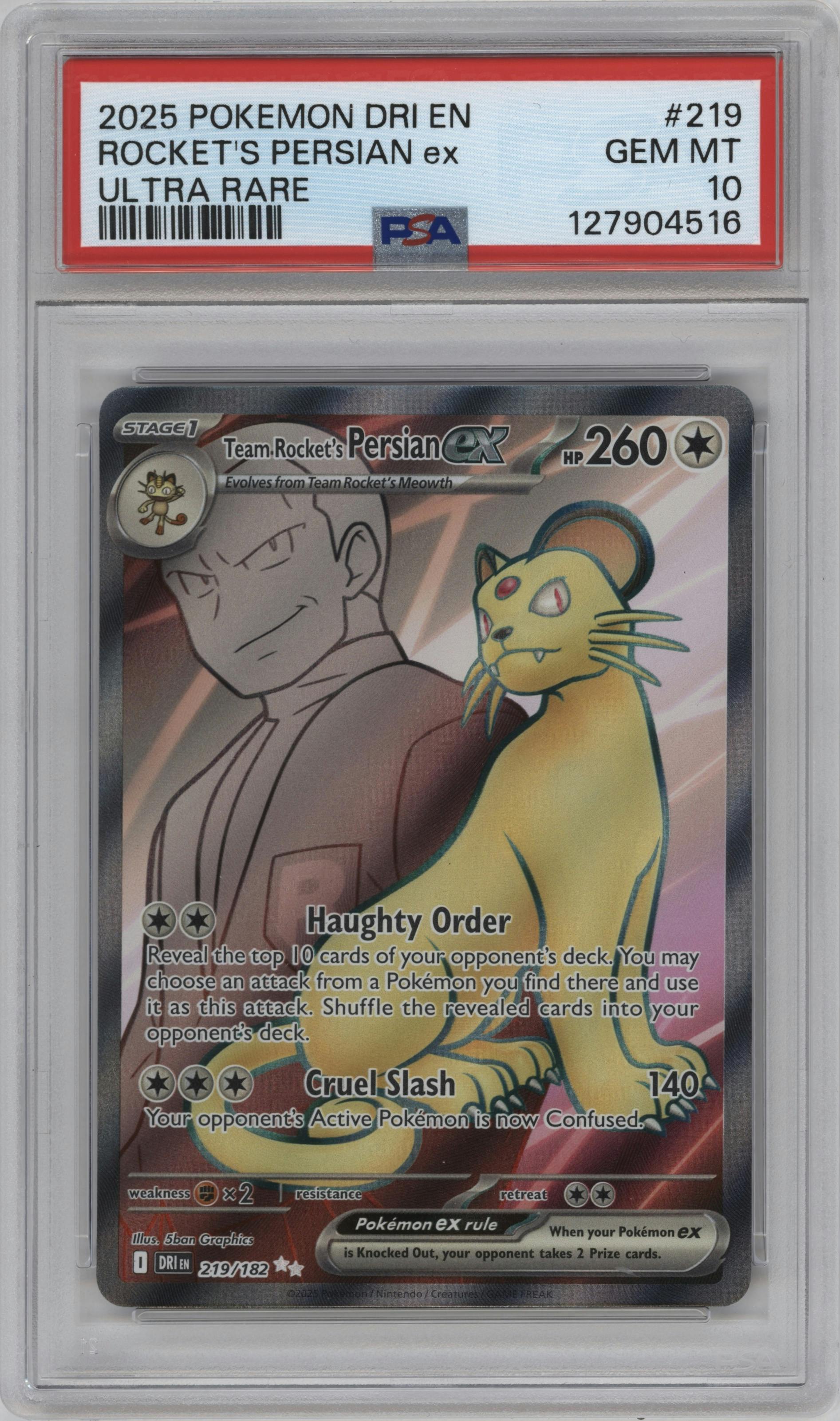 Team Rocket's Persian ex