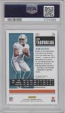 Tua Tagovailoa from the 2020 Panini Contenders set graded by PSA and given an overall grade of 9.