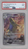 Tyranitar from the 2023 Pokemon SV set graded by PSA and given an overall grade of 9.