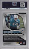 Chop Robinson from the 2024 Panini Prizm set featuring a Green Shimmer parallel graded by PSA and given an overall grade of 9.