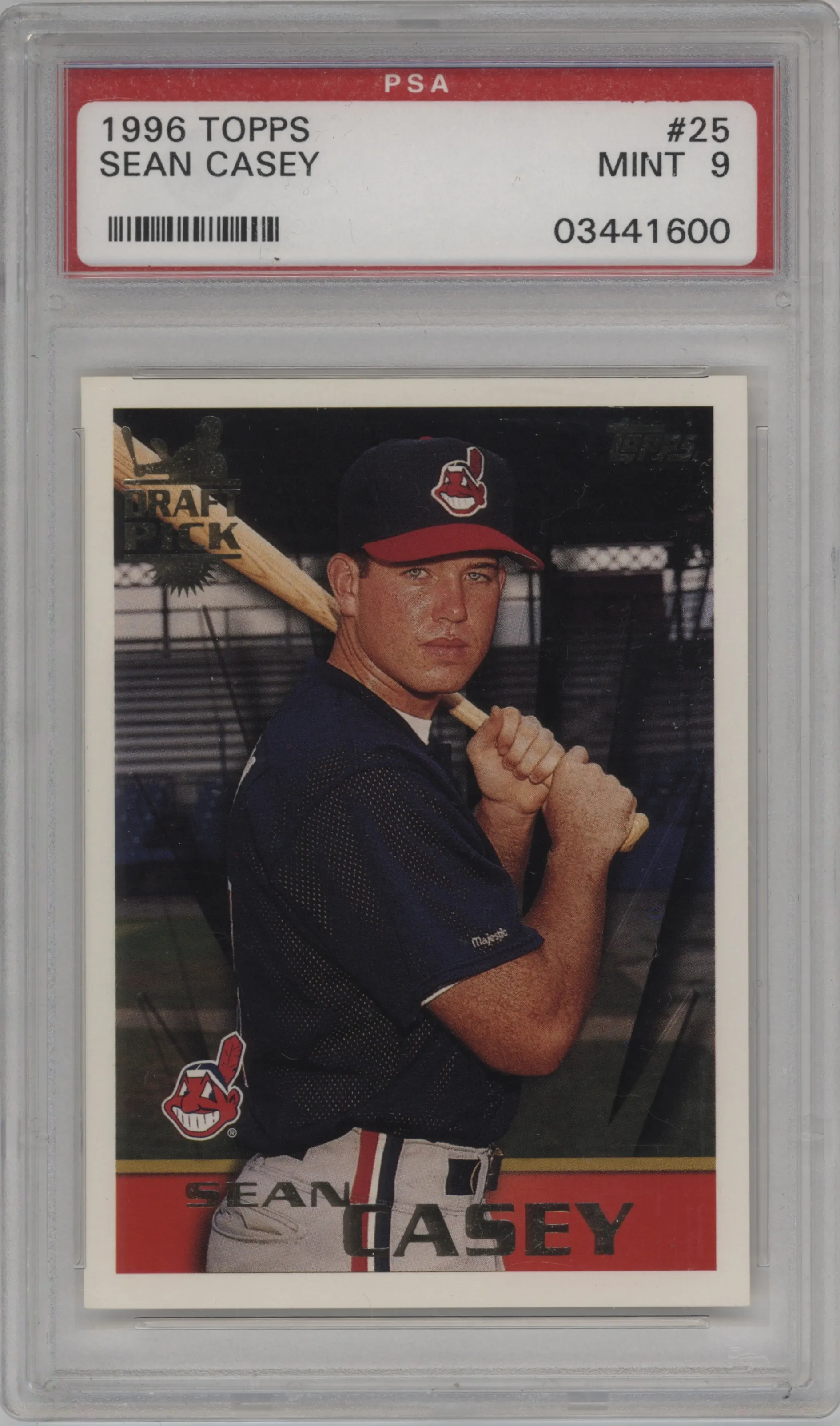 1996 Topps Sean Casey PSA 9