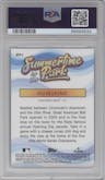 Elly De La Cruz from the 2024 Topps Chrome set graded by PSA and given an overall grade of 10.