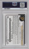 Paul Skenes from the 2024 Bowman Chrome set graded by PSA and given an overall grade of 10.