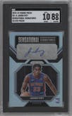 Jaden Ivey from the 2022-23 Panini Prizm  set featuring a Silver Prizm parallel graded by SGC and given an overall grade of 8.