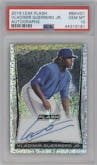 Vladimir Guerrero Jr. from the 2018 Leaf Flash set graded by PSA and given an overall grade of 10.