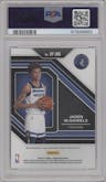 Jaden McDaniels from the 2020-21 Panini Prizm set graded by PSA and given an overall grade of 10.
