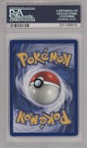 Machop from the 1999 Pokemon set graded by PSA and given an overall grade of 9.