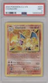 Charizard from the 2023 Pokemon CLC set graded by PSA and given an overall grade of 9.