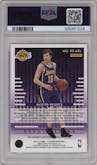 Austin Reaves from the 2021-22 Panini Illusions set graded by PSA and given an overall grade of 9.