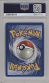Charizard from the 1999 Pokemon set graded by PSA and given an overall grade of 9.