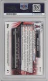 Brandon Marsh from the 2017 Bowman Chrome set graded by PSA and given an overall grade of 10.