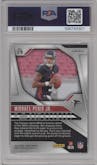 Michael Penix Jr. from the 2024 Panini Prizm set featuring a Disco parallel graded by PSA and given an overall grade of 10.