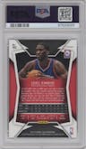 Joel Embiid from the 2014-15 Panini Select set featuring a Purple/White Prizm parallel graded by PSA and given an overall grade of 10.