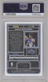 Paolo Banchero from the 2022-23 Panini One and One set featuring a Purple parallel graded by PSA and given an overall grade of 10.
