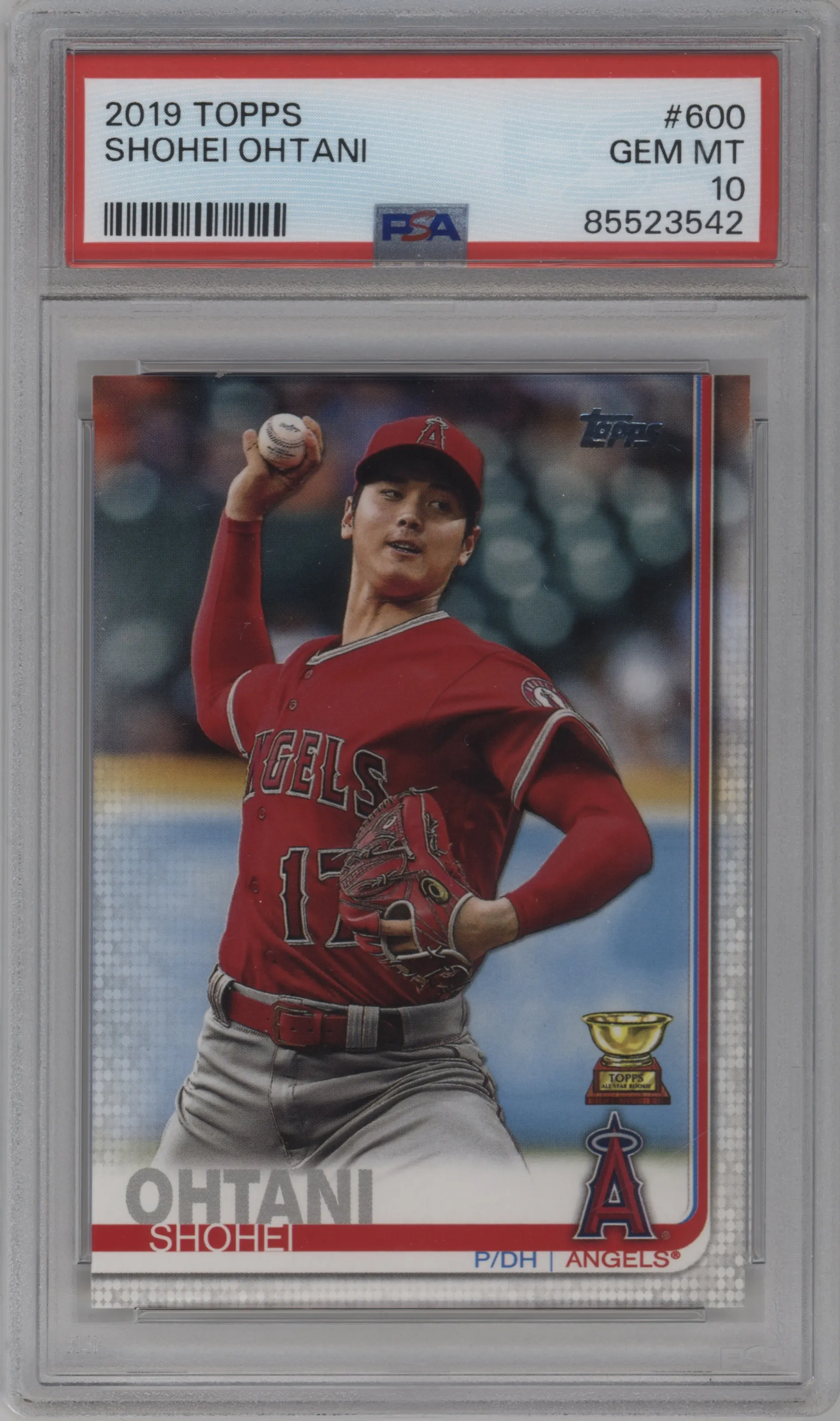 2019 Topps Series 2 Shohei Ohtani #600 PSA 10