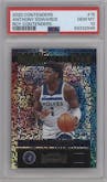 Anthony Edwards from the 2020-21 Panini Contenders set graded by PSA and given an overall grade of 10.