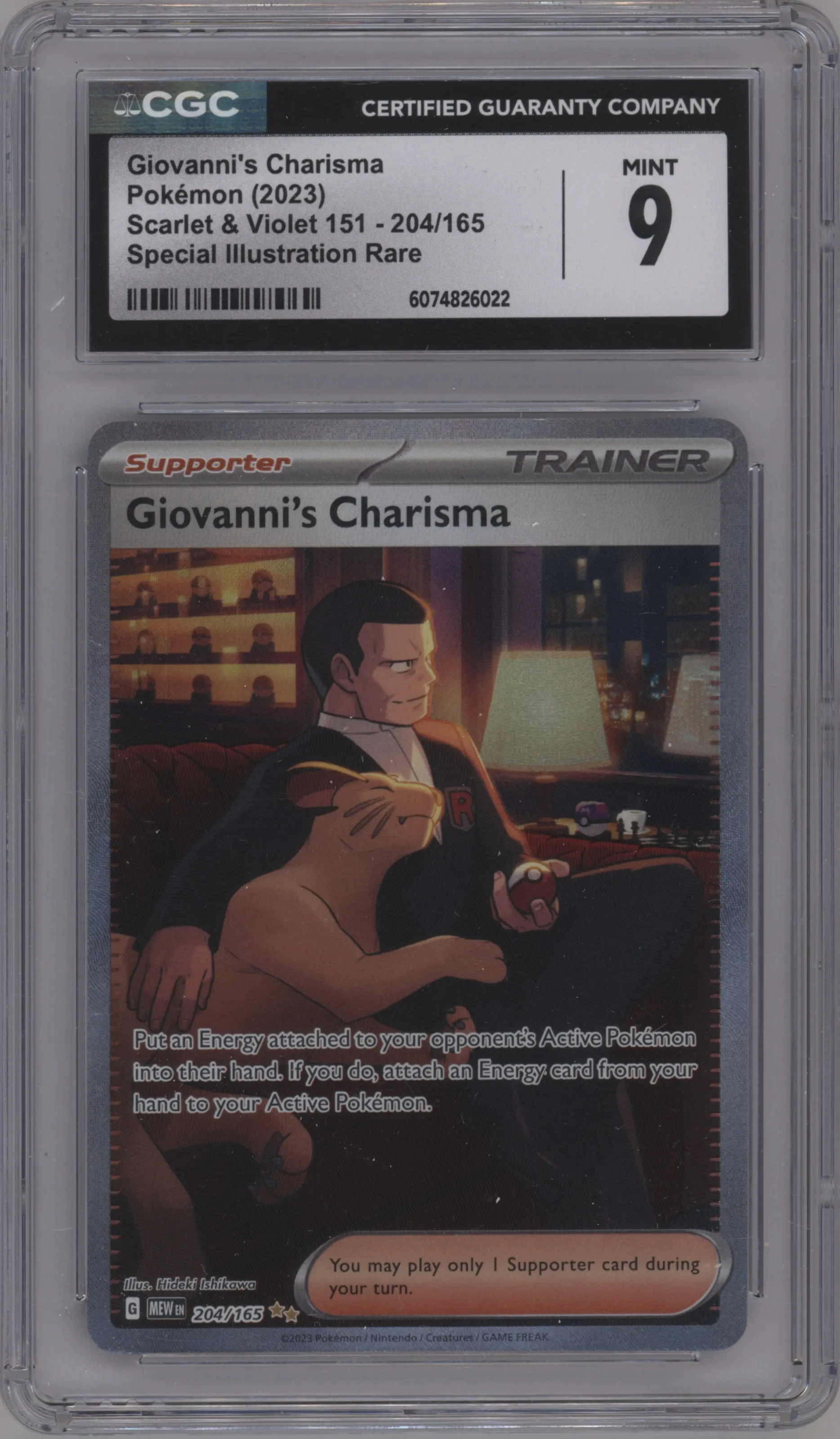 Giovanni's Charisma