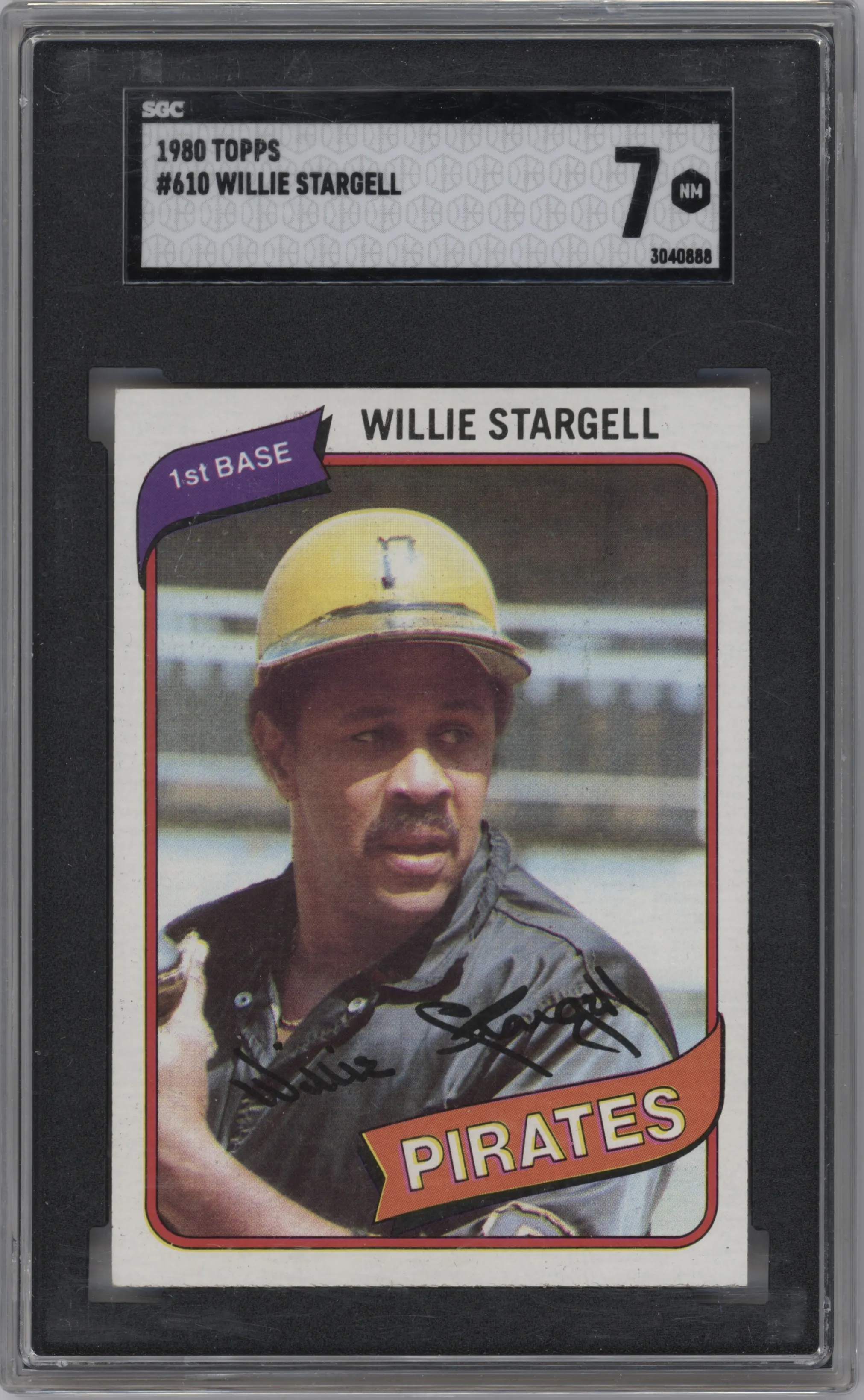 1980 Topps Willie Stargell SGC 7