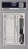 Corbin Carroll from the 2023 Topps Series 2 set featuring a Rainbow Foil parallel graded by PSA and given an overall grade of 10.