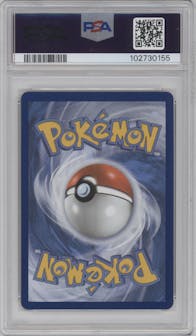 Venusaur from the 2021 Pokemon SWSH set featuring a Base Set parallel graded by PSA and given an overall grade of 10.