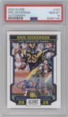 Eric Dickerson from the 2023 Panini Score set graded by PSA and given an overall grade of 10.